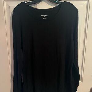 Eddie Bauer Classic Black Tee